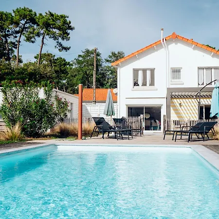 Maison Independante Avec Jardin, Piscine Privee Chauffee Et Wi-fi, Pres De La A - Fr-1-336-115 Prázdninový dům Jard-sur-Mer